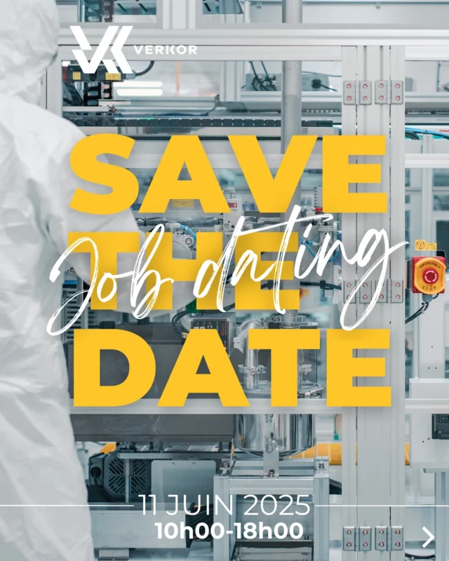 #VerkorEvent 

[SAVE THE DATE : Mercredi 11 juin – JOB DATING VERKOR à Lille] 

Verkor organise son 2ème job dating en partenariat avec Decathlon Aréna Stade Pierre Mauroy, Randstad et l’Ecole de la batterie.  

Cette année, ce sont 500 opportunités professionnelles à pourvoir dans les services production, maintenance, qualité, supply chain et fonctions support !  

📆 Mercredi 11 juin de 10h00 à 18h00 
📍 Stade Pierre Mauroy – Lille 

➡️ Préinscrivez-vous dès maintenant : lien dans la bio

Venez rencontrer notre #VerkorTeam ! 

- 

[SAVE THE DATE: Wednesday 11 June - JOB DATING VERKOR in Lille] 

Verkor is organising its 2nd job dating event in partnership with the Decathlon Aréna Stade Pierre Mauroy, Randstad and the Ecole de la batterie.

This year, there are 500 job opportunities to be filled in the production, maintenance, quality, supply chain and support functions! 

📆 Wednesday 11 June from 10am to 6pm 
📍 Stade Pierre Mauroy – Lille 

➡️ Pre-register now: link in the bio
 
Come and meet our #VerkorTeam!

#batteries #job #verkorjob #gigafactory #lille #dunkerque #usine #industry #industrie #maintenance #production #supplychain